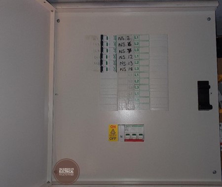 A 3 Phase Electrical Board