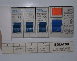 Electrical Faults Fixed -Tripped RCD