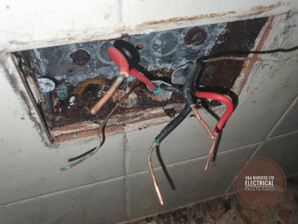 Exposed Wires - Electrical Faults Fixed