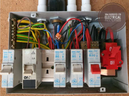 Electrical Faults Fixed - Older style fuse box