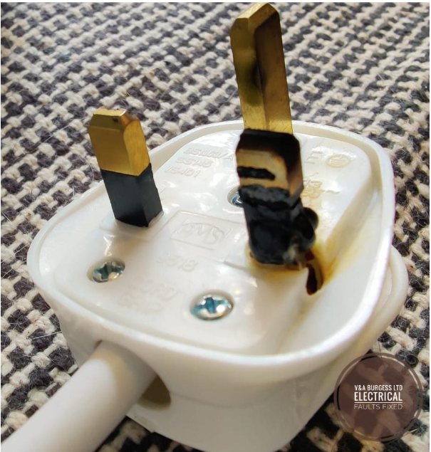 Damaged Appliance Plug - Electrical Faults Fixed