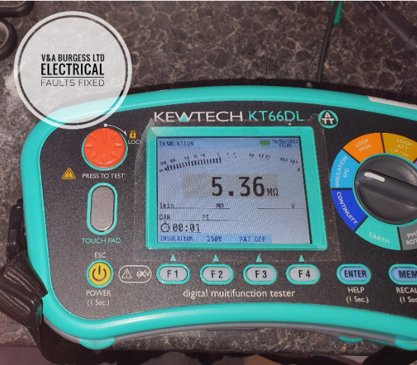 Multifunction tested can check for voltage, resistance and other electrical testing - Electrical Faults Fixed