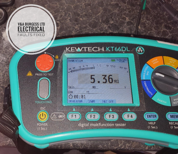 Typical electricians test equipment to ensure that wiring is carried out correctly - Electrical Faults Fixed