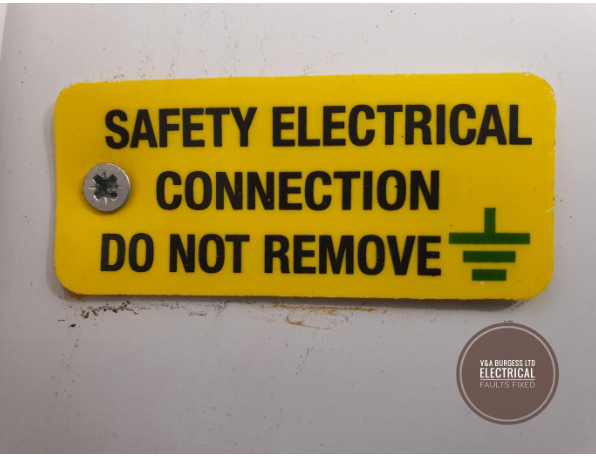 Labelling required at Equipotential Bonding and Earthing Locations - Electrical Faults Fixed