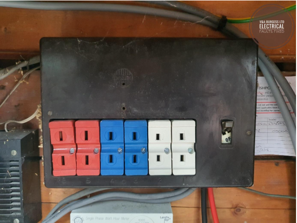 An old fuse box like this may result in an unsatisfactory EICR - Electrical Faults Fixed