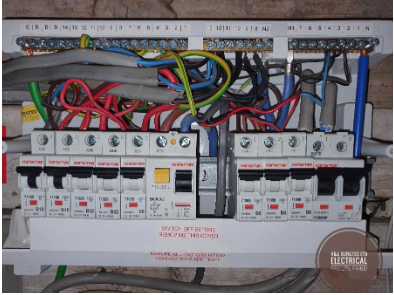 Inside a consumer unit - Electrical Faults Fixed