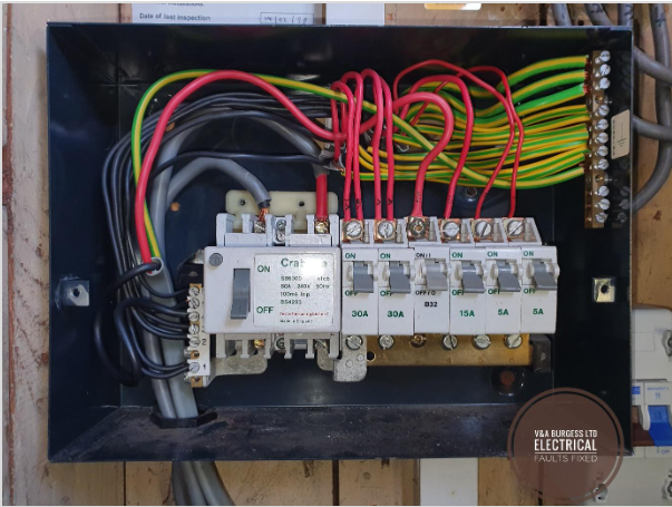 Burnt Wiring in Circuit Breaker - Electrical Faults Fixed