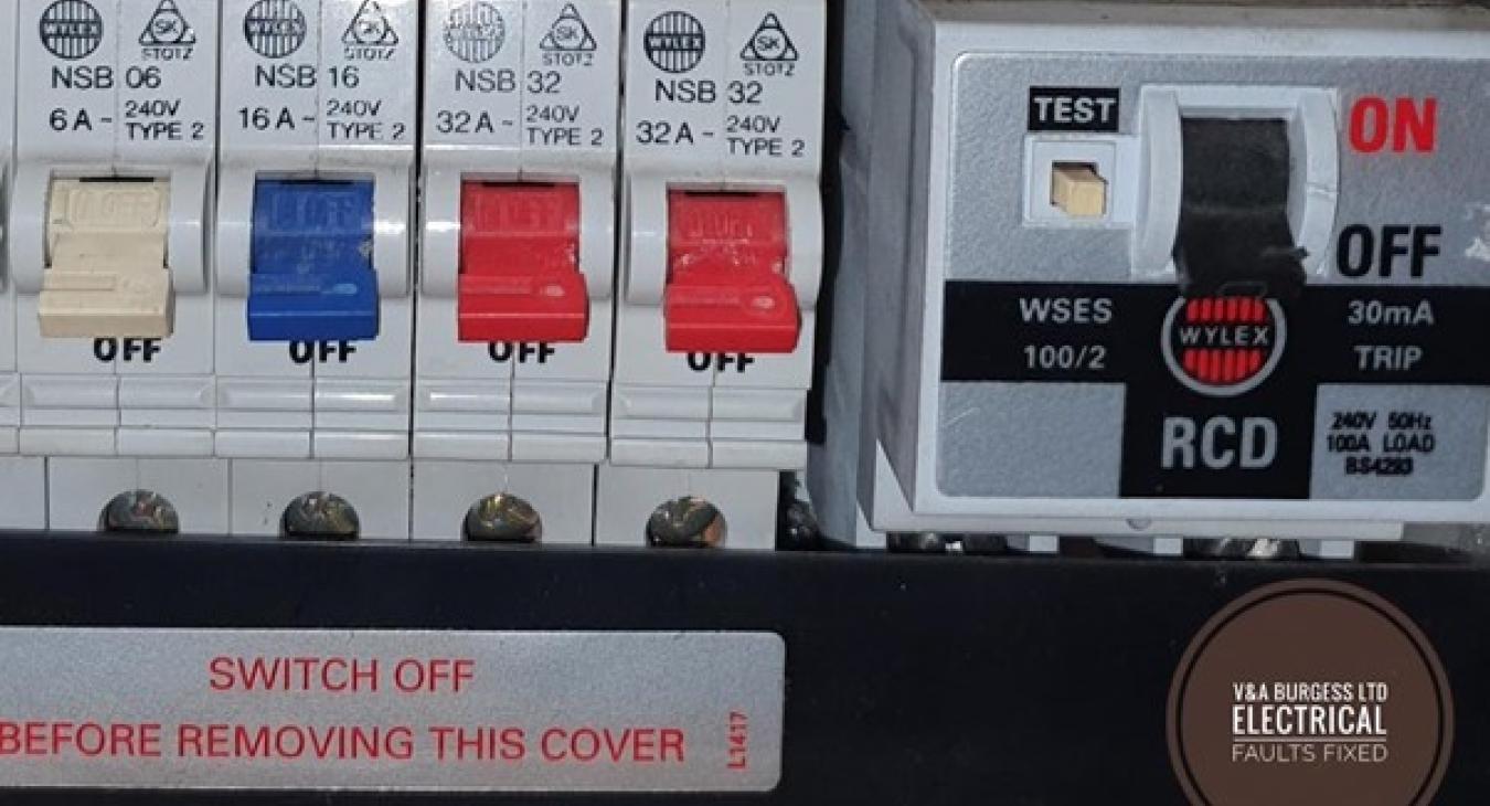 Electrical Faults Fixed - RCD Test Button